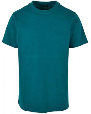 Build Your Brand Rundhalsshirt Round Neck T-Shirt - Grün