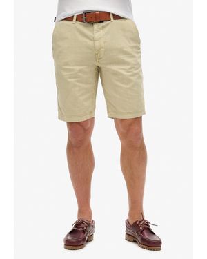 Superdry Shorts VINTAGE OFFICER CHINO SHORT - Natur