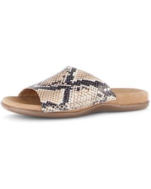 Gabor Pantolette Sommerschuh, Schlupfschuh, Bequemschuh - Schwarz
