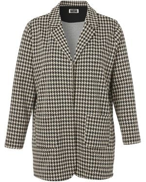 Via Appia Due Sweatblazer (1-tlg) im angesagten Jacquardmuster - Grau