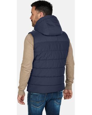 CALAMAR Steppweste Hybrid Weste - Blau
