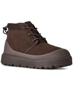 UGG Neumel Weather Hybrid Winterboots Gummistiefel, Galoschen, Schlupfstiefel Mit Gepolstertem Fußbett - Braun