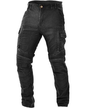 Trilobite Motorradhose Acid Scrambler 2.0 Monolayer Motorrad Jeans - Schwarz