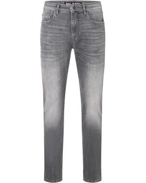 M·a·c Regular-Fit-Jeans Arne Im Five-Pocket Style - Grau