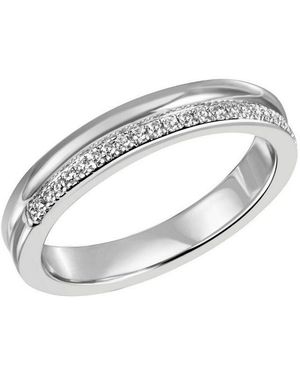 Firetti Fingerring Schmuck Geschenk Silber 925 Silberring Fancy, Mit Zirkonia (Synth) - Weiß