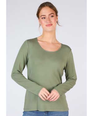 Sorgenfri Sylt Langarmshirt Philia - Grün