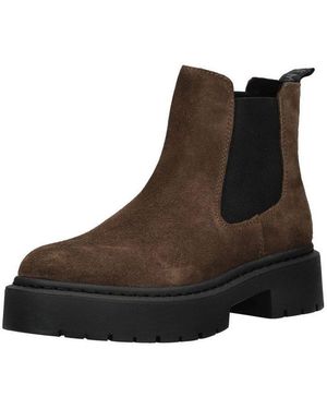 Steve Madden Stiefelette Veloursleder/Textil Stiefelette - Braun