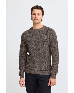 Blend Strickpullover BHPullover - Grau