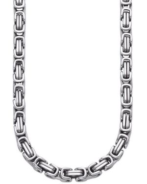 Firetti Edelstahlkette Schmuck Geschenk Halskette Königskette Versch. Längen - Mehrfarbig
