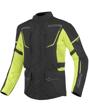 Bogotto Motorradjacke Azury 2in1 wasserdichte Motorrad Textiljacke herausnehmbares Innenfutter,wasserdicht - Grün