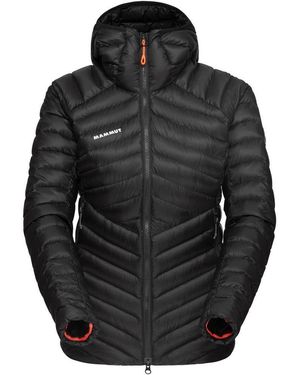 Mammut Funktionsjacke Broad Peak IN Hooded Jacket , Daunenjacke - Schwarz