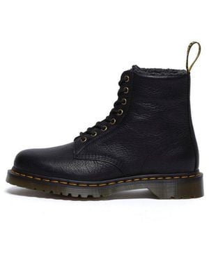 Dr. Martens 1460 Wl Grizzly Schnürboots - Schwarz