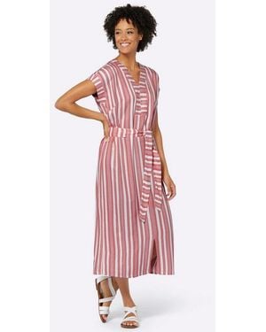 WITT Etuikleid Kleid Ärmellos - Weiß