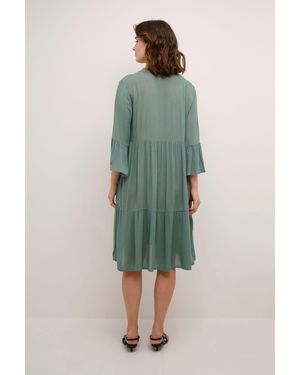 Kaffe Blusenkleid Kleid KAmarianah - Grün