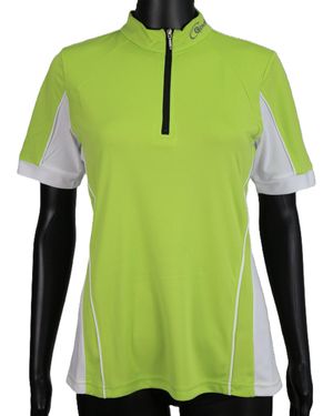 Gonso Radtrikot Serra Bike Shirt funktionelles Biketrikot leicht figurbetonte Schnittform - Grün