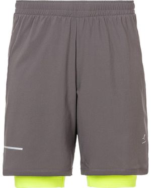 ENERGETICS Laufshorts He.-Shorts Norbert ANTHRACITE / NEON YE - Grau