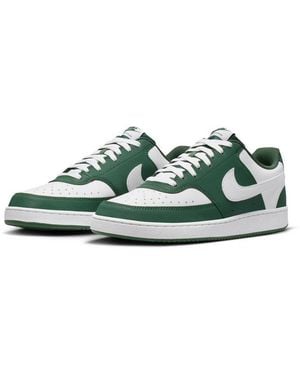 Nike Nike Court Vision Low Sneaker Inspiriert Vom Design Des Nike Air Force - Schwarz
