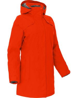 Bergson TORNIO Wintermantel, Teddy Futter, warm wattiert, 20000 mm Wassersäule - Rot