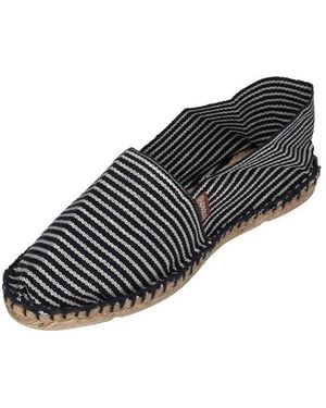 Espadrij l ́originale Classic 100 Espadrille Ecru Marine Fine - Schwarz