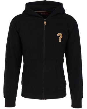 Derbe Hoodie Question Mark (1-tlg) - Schwarz
