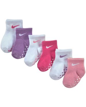 Nike ABS-Socken POP COLOR GRIPPER INFANT/TODDLER AN (, 6-Paar) für Babys, im 6er-Set - Pink