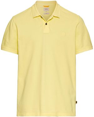 Camel Active Poloshirt - Regular Fit - Gelb