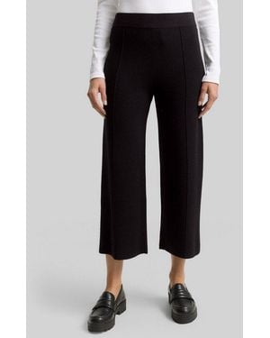 Tom Tailor 7/8-Hose Hosen & Chino Culotte Strickhose - Schwarz