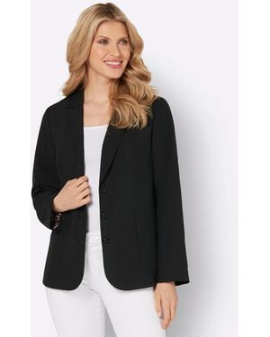 Sieh an! Blusenblazer Blazer - Schwarz