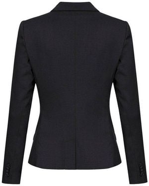 Greiff Jackenblazer Modern With 37.5 Damen Business-Blazer Slim-Fit - Schwarz