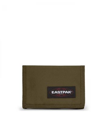 Eastpak Geldbörse CREW SINGLE, Army Olive / Grün, mit dreifachem Klettverschluss