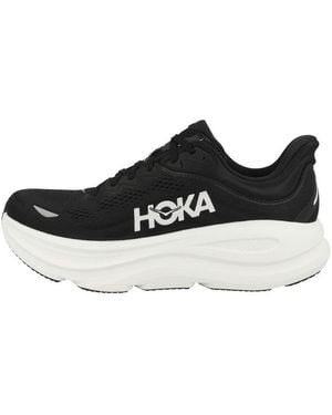 Hoka One One Bondi 9 Herren Laufschuh Sneaker, Turnschuhe, Sportschuhe, Running, Joggingschuhe - Schwarz