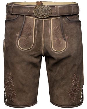 KRÜGER Trachtenlederhose Jendrik - Grau