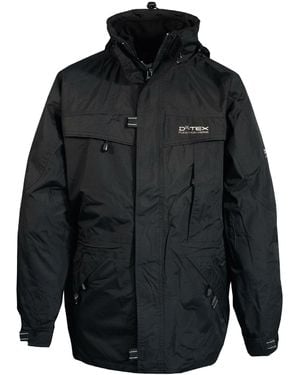 DEPROC Active 3-in-1-Funktionsjacke ASPEN NEW CLASSIC 3in1 CS mit abnehmbarer Kapuze - Schwarz