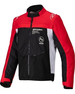 Alpinestars Motorradjacke Pro-Dura Motocross Jacke Wasserdicht atmungsaktiv wasserabweisend robust - Rot