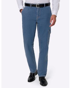 Sieh an! Bequeme Jeans - Blau