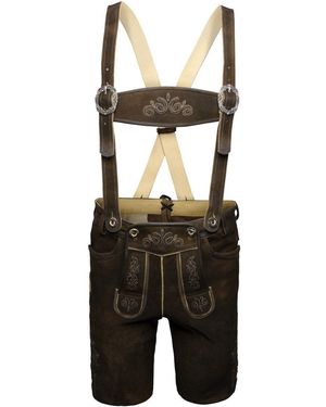 Maddox Trachtenlederhose Rafael - Schwarz