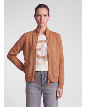 Rabe Strickjacke Strickjacke - Braun
