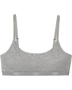 UGG Estella Bralette Satinband mit Markenlogo - Grau
