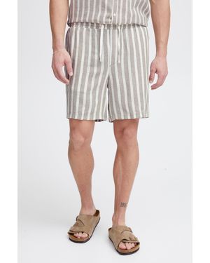 Solid Chinoshorts SDFried Shorts aus Leinenmix - Weiß
