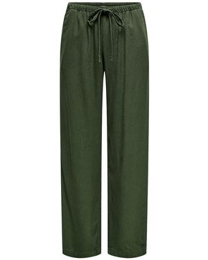 Jdy Stoffhose CAYA (1-tlg) - Grün