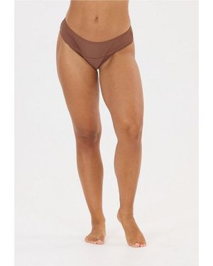 Nous Bikini-Hose Yurika (1-St. Panty) Mit Breitem Hüftband - Weiß