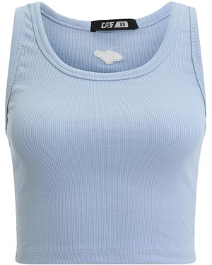 DEF BASE Tanktop (1-tlg) - Blau
