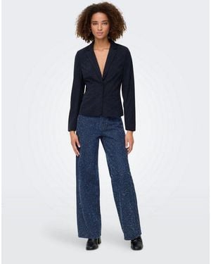 ONLY Sweatblazer - Blau