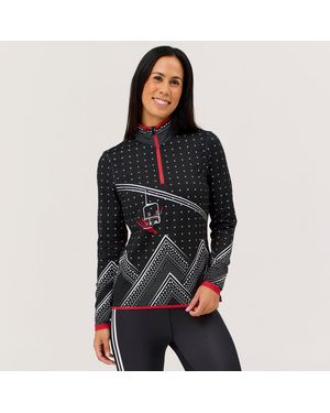 Krimson Klover Langarmshirt Adrenaline Top (1-tlg) - Schwarz