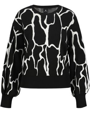 Luhta Sweatshirt Pullover HAVISEVA - Schwarz