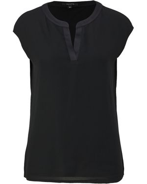 Comma, Shirtbluse - Schwarz