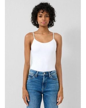 QS Muskelshirt T-Shirt Spaghettitop - Weiß