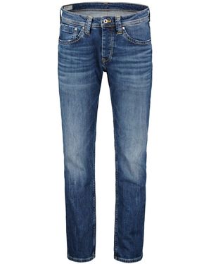 Pepe Jeans 5-Pocket-Jeans (1-tlg) - Blau
