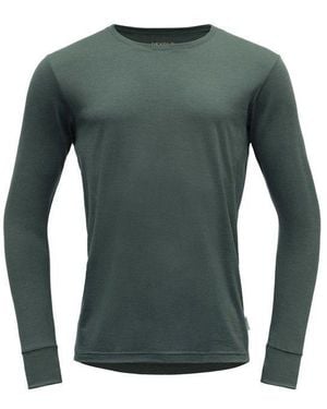 Devold Outdoorhemd EIKA MERINO 150 SHIRT MAN WOODS - Grün