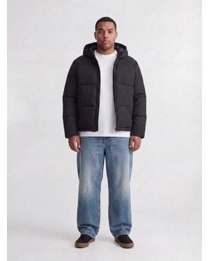 Jack & Jones Steppjacke Jjgalaxy Puffer Jacket Pls Kunstfaser - Blau